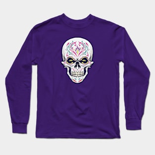 Dia de los Muertos Sugar Skull Long Sleeve T-Shirt